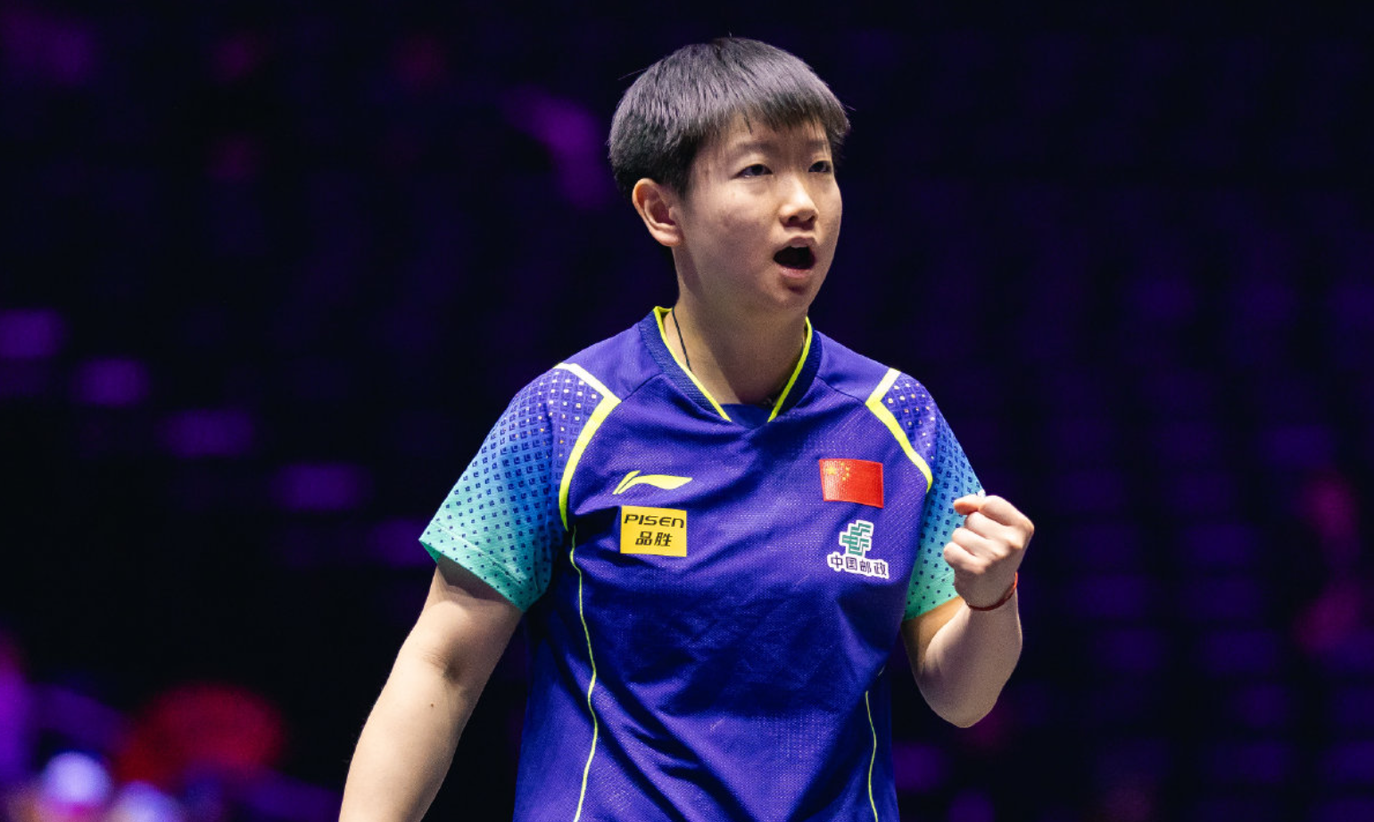 孙颖莎正手狂轰名场面，展现无与伦比的实力